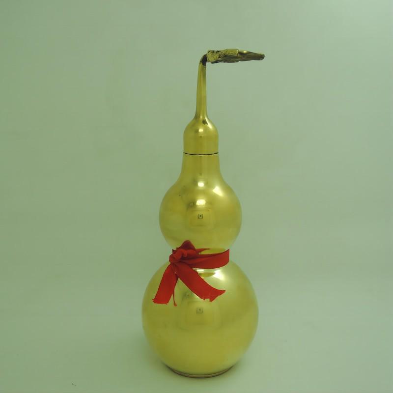 Feng Shui Copper Gourd Ornaments: Bagua Wealth Attracting Handicrafts