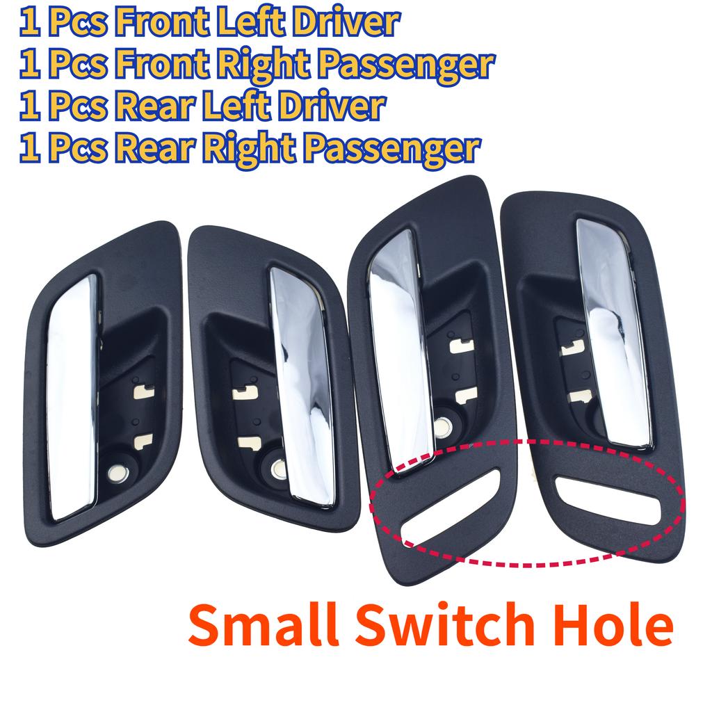 Chrome ide Interior Door Handle Front or Rear Left or Right For Chevrolet GMC Avalanche Silverado Suburban Tahoe Sierra Yukon