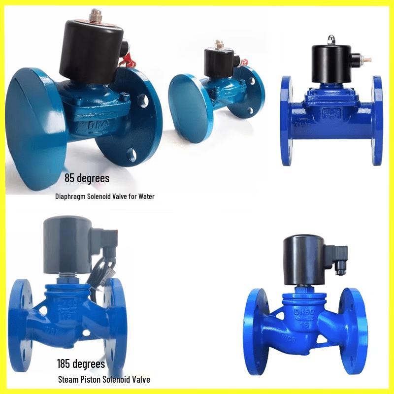 JunDingYing ZCZP High-Temp Cast Steel Flange Solenoid Valve