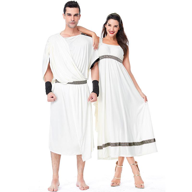 Medieval Roman Men's Ancient Greek Mythology Tunic Arab Prince Halloween Costume