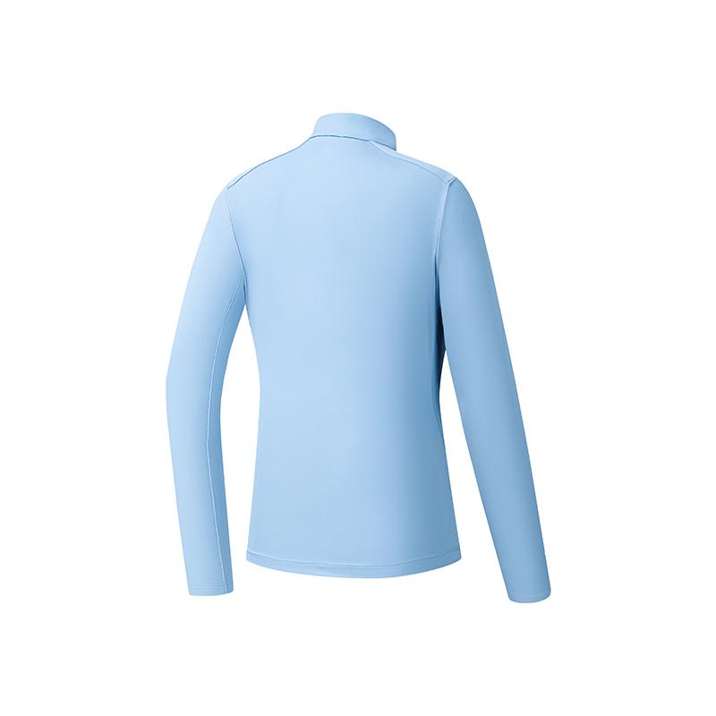 Fila Fitness Fashion Casual T-Shirt Women Tops Light-Blue A61W631201FBU