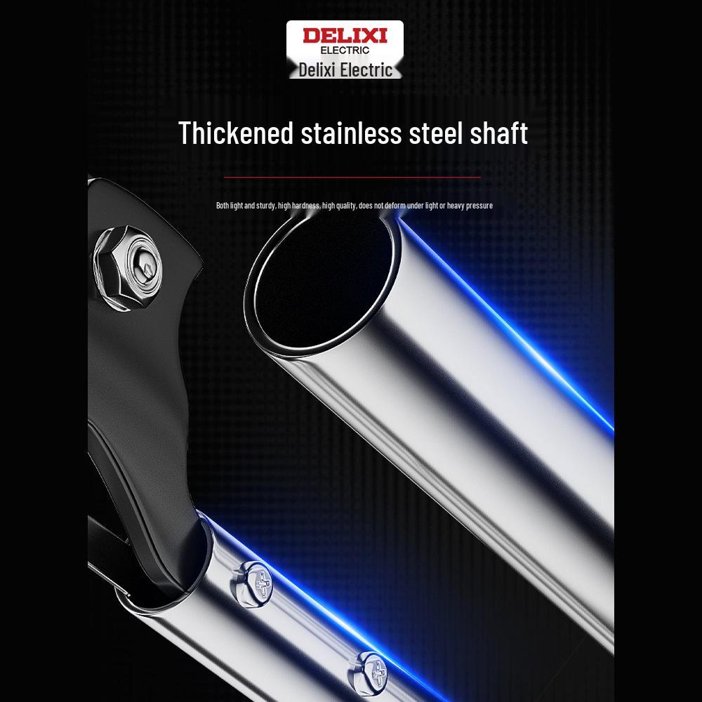 Delixi Telescopic High-Altitude Pruning Shears – Stainless Steel, Ideal for Fruit Tree Branches