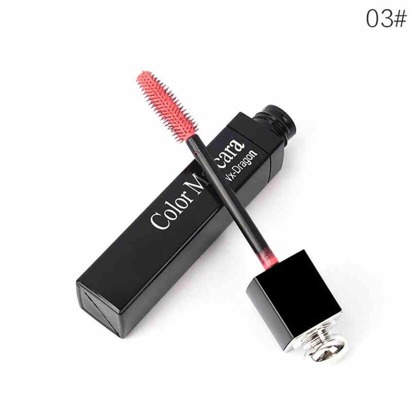 Women Mascara Charm Thick Curly Waterproof Eyelashes Cream Dye Eyebrow Brush Makeup Tools