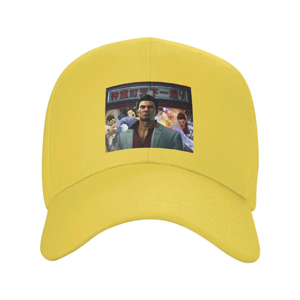 Unisex Baseball Hats Welcome To Kamurocho Kiryu Kazuma Outdoor Streetwear Summer Sports Baseball Caps Hip Hop Cap Casquette Hats