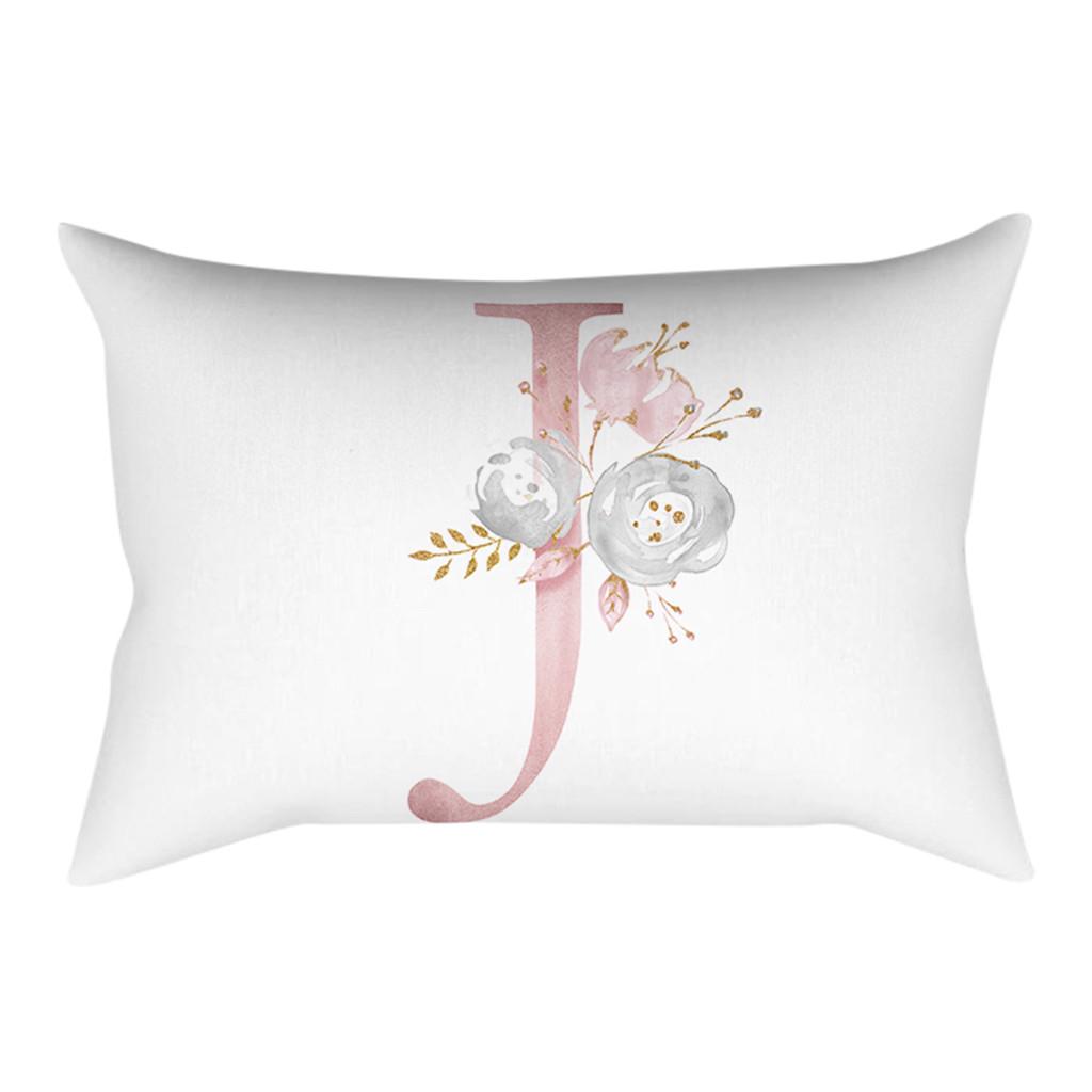 30x50 Cm Kinder Zimmer Dekoration Brief Kissen Englisch Alphabet Pillowcases