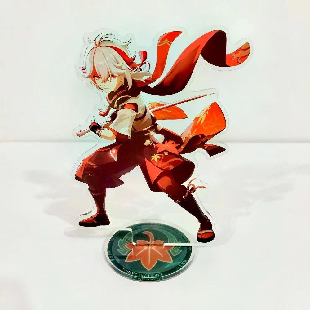 Genshin lmpact Anime Figure Varka Acrylic Stand Lauma Flins Aino Ineffa Model Plate 1pc Desk Decor Standing Sign Game Fans Durable Gifts