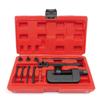 13Pcs Riveting Repair Tool Kit With Red Case Motorcycle Bike Heavy Duty Splitter Link Riveter Set Cam Drive Chain Breaker