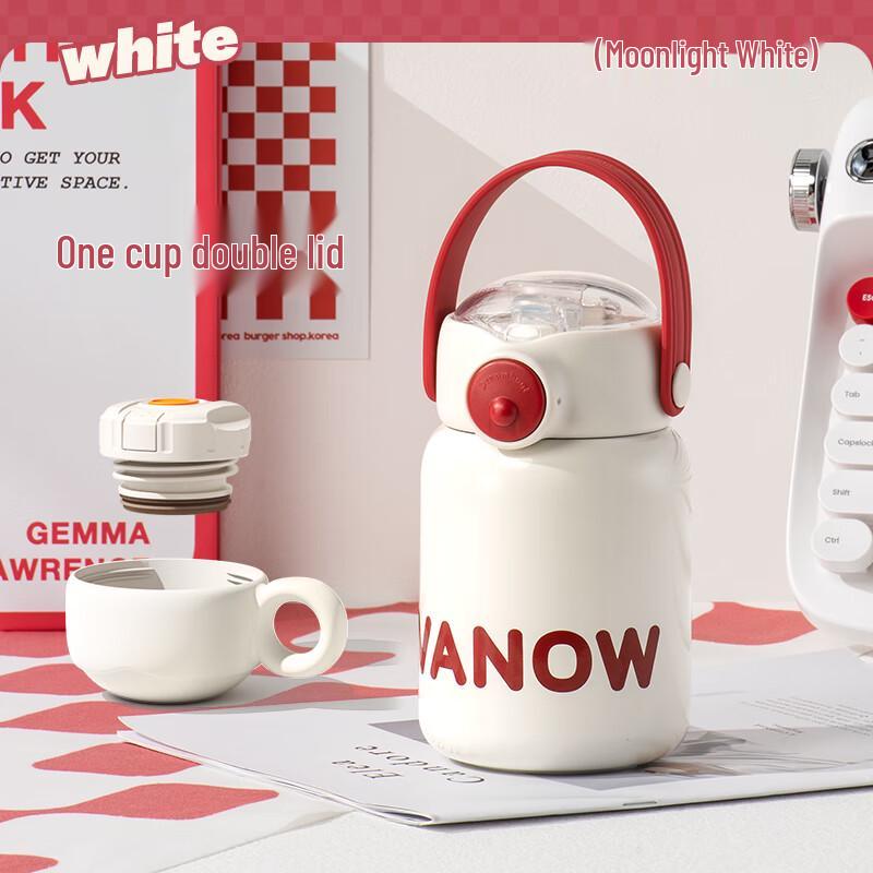 Vanow Large Capacity Insulated Straw Tumbler