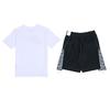 Nike Kinder Logo-Print Kurzarm T-Shirt AR5005-101+DX0767-010