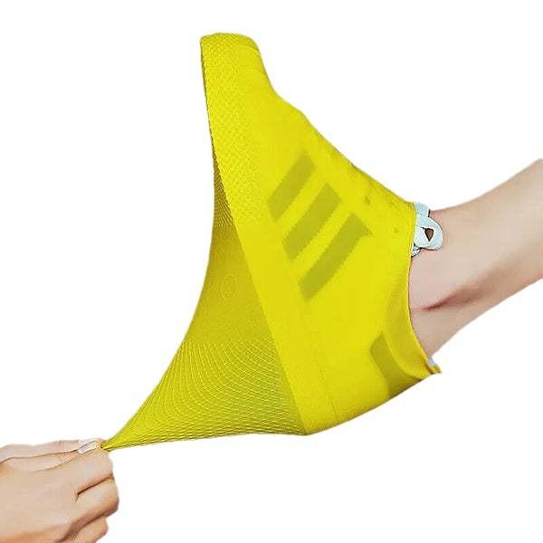 Silicone Non-Slip Rainproof Latex Overshoes for Adults - Durable, Portable Shoe Covers for Hiking and Travel