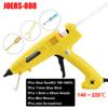 NEWACALOX 300W Hot Glue Gun Temperature Regulating Hot Melt Glue Gun with 11mm Glue Sticks/Copper Nozzle for Home DIY Tool