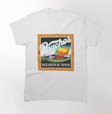 Peaches Records T Shirt | Vintage Records | Retro Vinyl T Shirt | Vintage Vinyl
