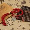 Chinese Mountain Ghost Spend Money Bracelet National Wind Tibetan Hand Woven Couplelucky Red Bracelets Bang Rope Bangles