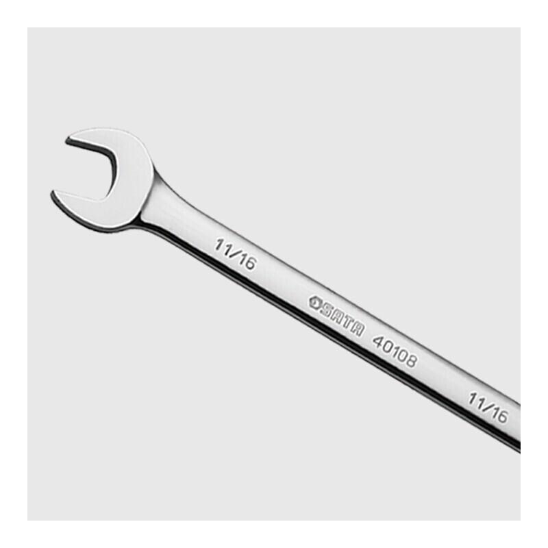 SATA Imperial Fully Polished Combination Wrench
