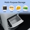 for Leapmotor B10 2025 2026 Car Armrest Box Rear Storage Tray Silicone Organizers Interior Accessories Tidying