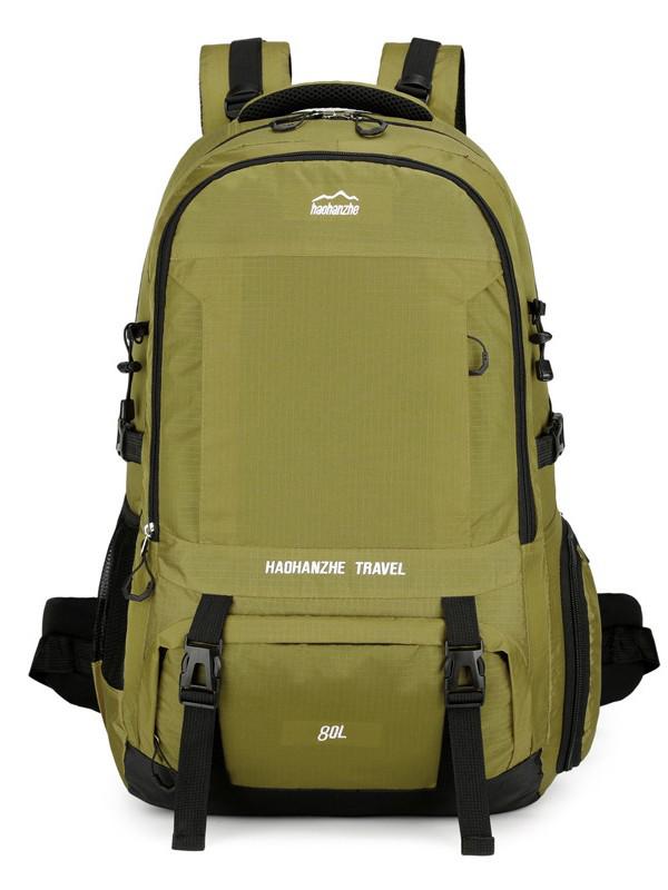 2025 Large-Capacity Water-Resistant Nylon Backpack for Outdoor Hiking, Travel, and Sports - Unisex