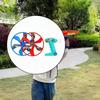 Pull Cord Flying Disc Toy For Kids, Outdoor Hand-Eye Coordination, Creative Flying Toy For Girls, Boys And Family