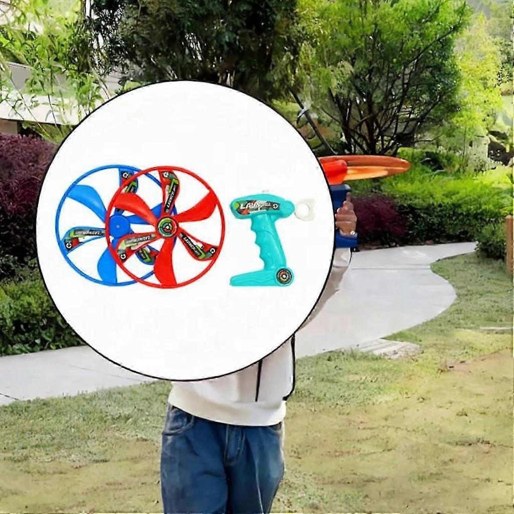 Pull Cord Flying Disc Toy For Kids, Outdoor Hand-Eye Coordination, Creative Flying Toy For Girls, Boys And Family