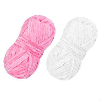 10 Rolls Knitting Yarn Chenilles Yarn Soft Baby Yarn Crochet Yarn Blanket Yarn for Yarn Project Sweater Hat Scarves X3UC