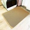Cat Litter Mat Waterproof Double Layer Pet Litter Box Mat Pet Toilet Cat Mat Nonslip Sand Pet Cat Washable Clean Mat