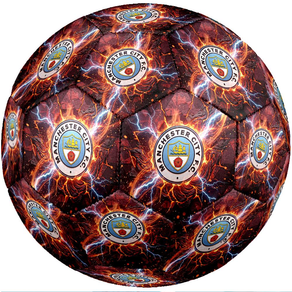 Manchester City Theme soccer ball Size 5 Soccer Ball Soft Touch Professional Training Football for Outdoor Sports