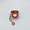 Blue Apple for AirPods Pro1 Apple Bluetooth Wireless 1/1/1 Generation Earphone Cover Cute Cartoon Woman