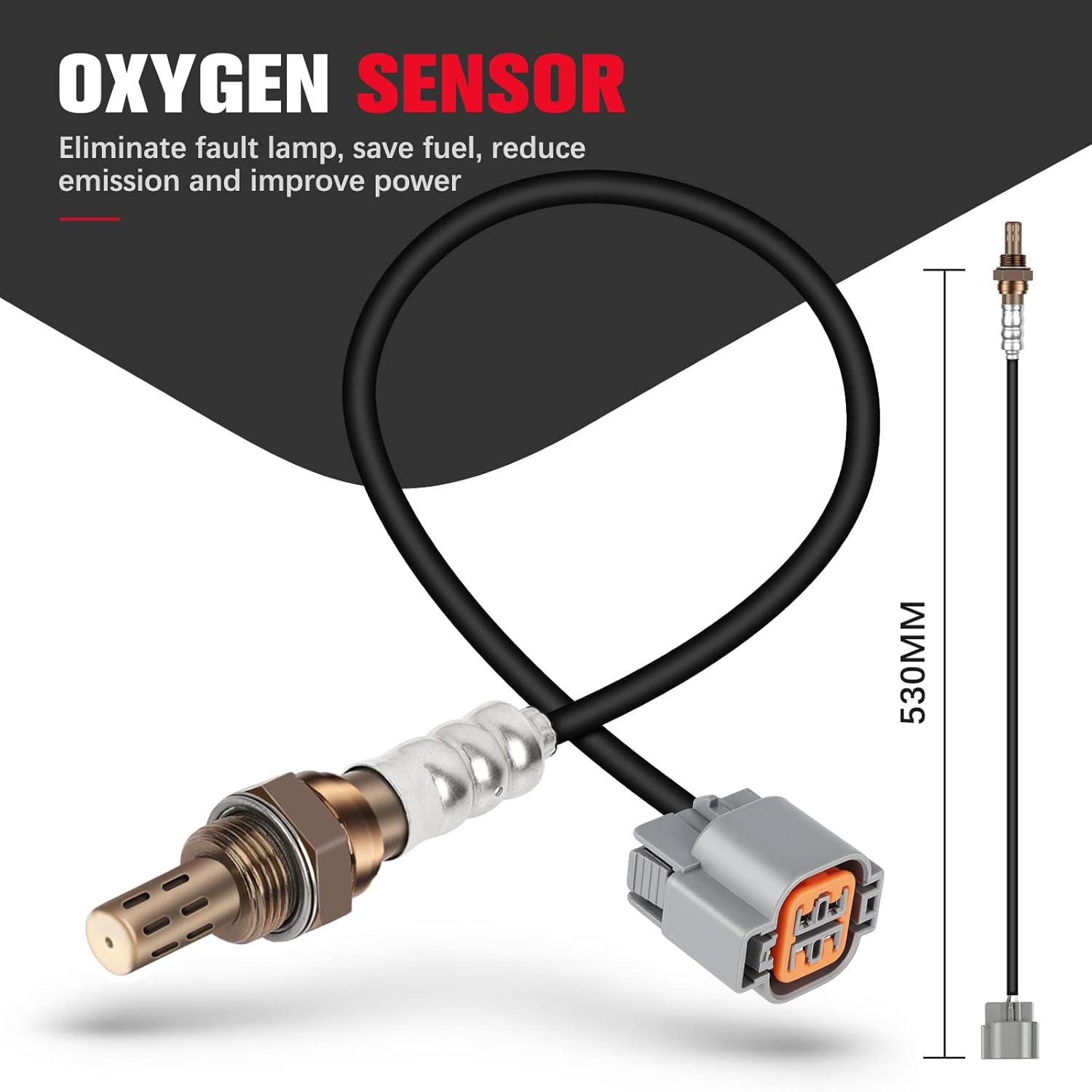 234-4448 Oxygen Sensor Downstream O2 Sensor Downstream for Hyundai Sonata 2011 2.0L 2.4L for Kia Optima 2011-2014 2.0L 2.4L Replacement Oxygen Sensor