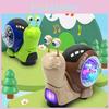 Fascinating Multi-directional Snail Toy With Lights Sound And Projection For Kids