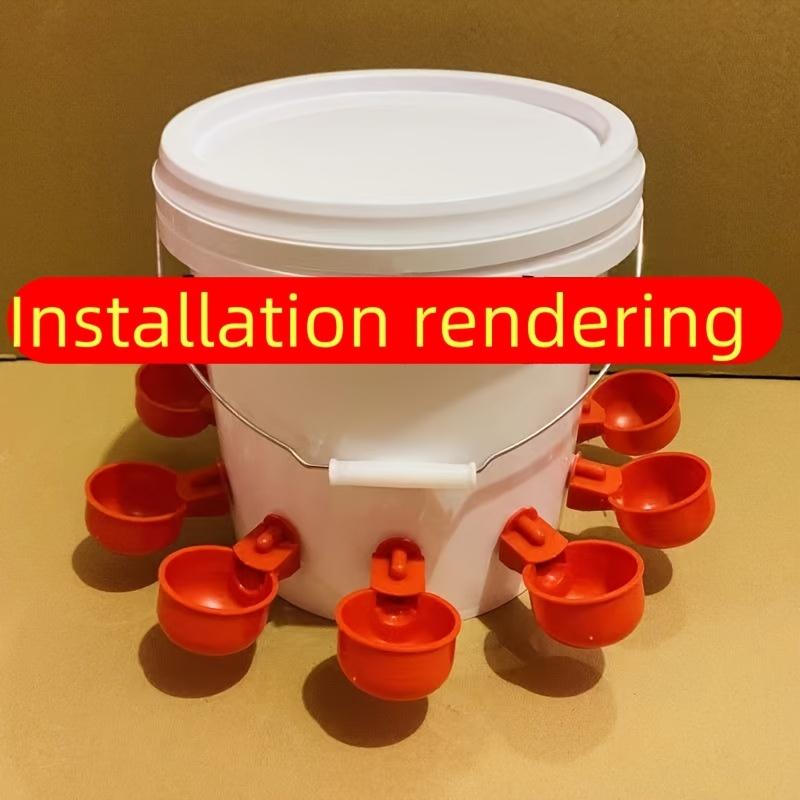 Chicken Water Dispensers Automatic Water Stop Convenient and Hygienic
