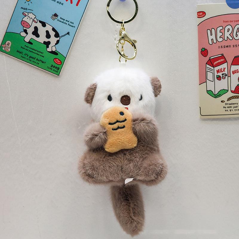 

Брелок-подвеска для сумки, милая плюшевая игрушка, брелок, подвеска для сумки, аксессуары для брелока, милый брелок с животным для рюкзаков