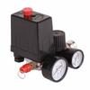 A95I-Pressure Control Switch Regulator Valve 90-120PSI 1/4In 4 Holes Controller Air Compressor Valve Air Compressor
