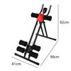 Ab Machine Metal Frame Home Fitness Equipment Foam Padding