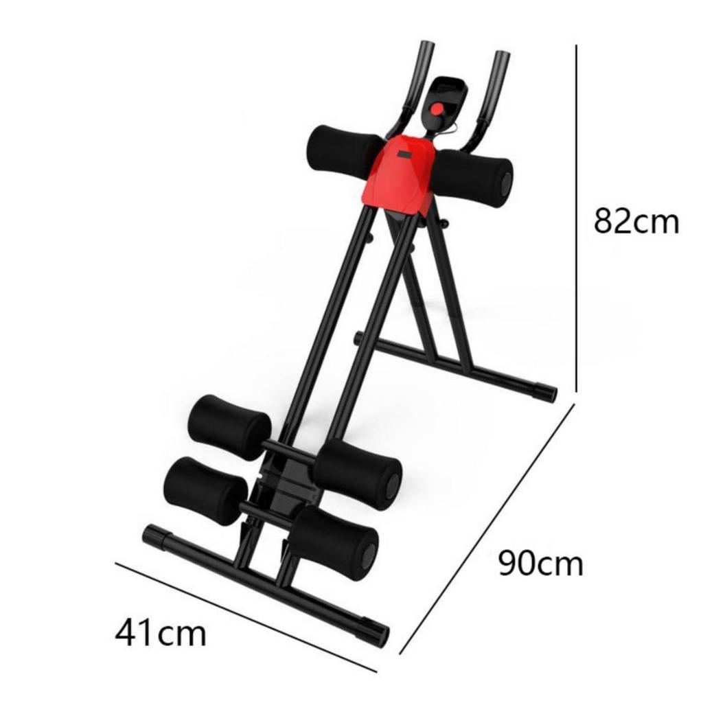 Ab Machine Metal Frame Home Fitness Equipment Foam Padding