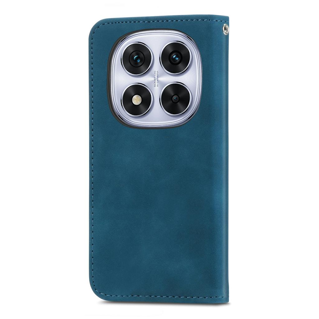 For Xiaomi Poco M8 Pro 5G/Redmi Note 15 Pro+ 5G (Global) Leather Case with Card Holder Magnetic Absorption Phone Cover