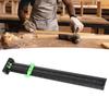 Woodworking   Tool 14inch Metal Aluminium Alloy Double Line Marking Ruler   T Type Measuring Scribing Ruler
