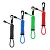 Retractable Bungee Cord Max Length 66.93" Tether Surfboard Leash Paddle Leash for Tools Surfing Construction Fishing Pole Rod