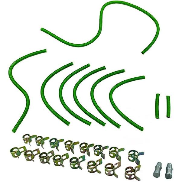 Zestaw przewodu powrotnego wtryskiwacza paliwa diesla, GM19001-VT, U19001-VT Przewód powrotny Viton do paliwa Diesel z zaciskami Pasuje do silnika GM 6.2L 6.5L