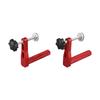 2Pcs 19/20mm Hole Hold Down Clamp Desktop Fixed Clip For Woodworking Benchtop Workshop Tools Accessories