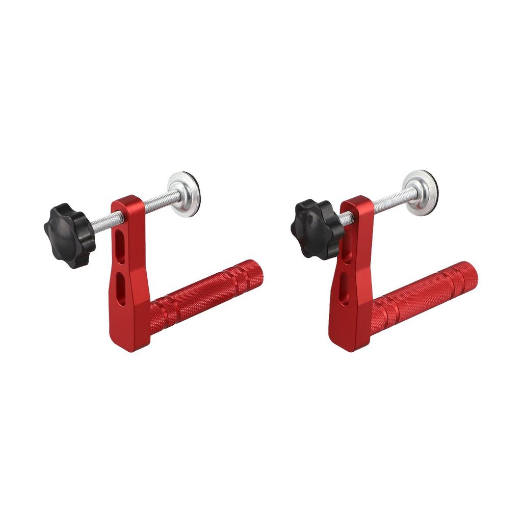 2Pcs 19/20mm Hole Hold Down Clamp Desktop Fixed Clip For Woodworking Benchtop Workshop Tools Accessories