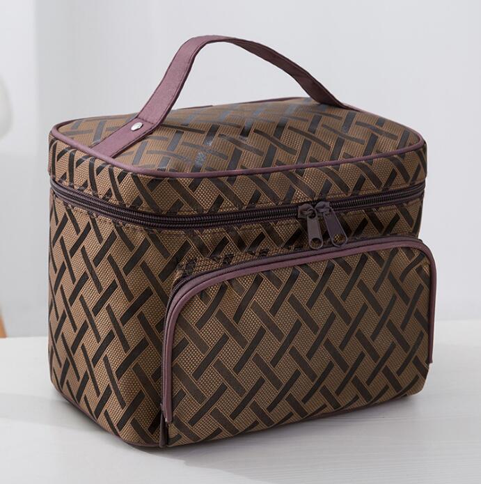 Nowa kosmetyczka Modne pudełko na kosmetyki z zamkiem błyskawicznym Duża pojemność Kosmetyczki podróżne do makijażu