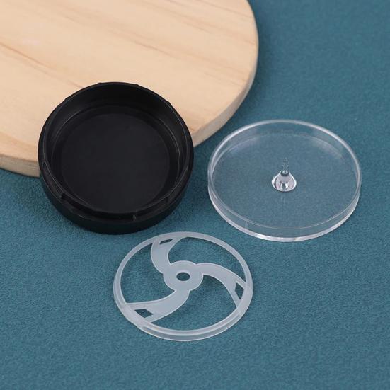 Yousheng Uhrenzifferblätter Aufbewahrungsbox Verstellbare Fächer Uhrenteile Aufbewahrungs-Organizer Staubdicht Fallfest Stoßfest Organizer