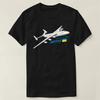 Soviet Legacy Ukraine Antonov An 225 Mriya Transport Aircraft TShirt High Quality Cotton Loose Casual Tshirt Breathable Top