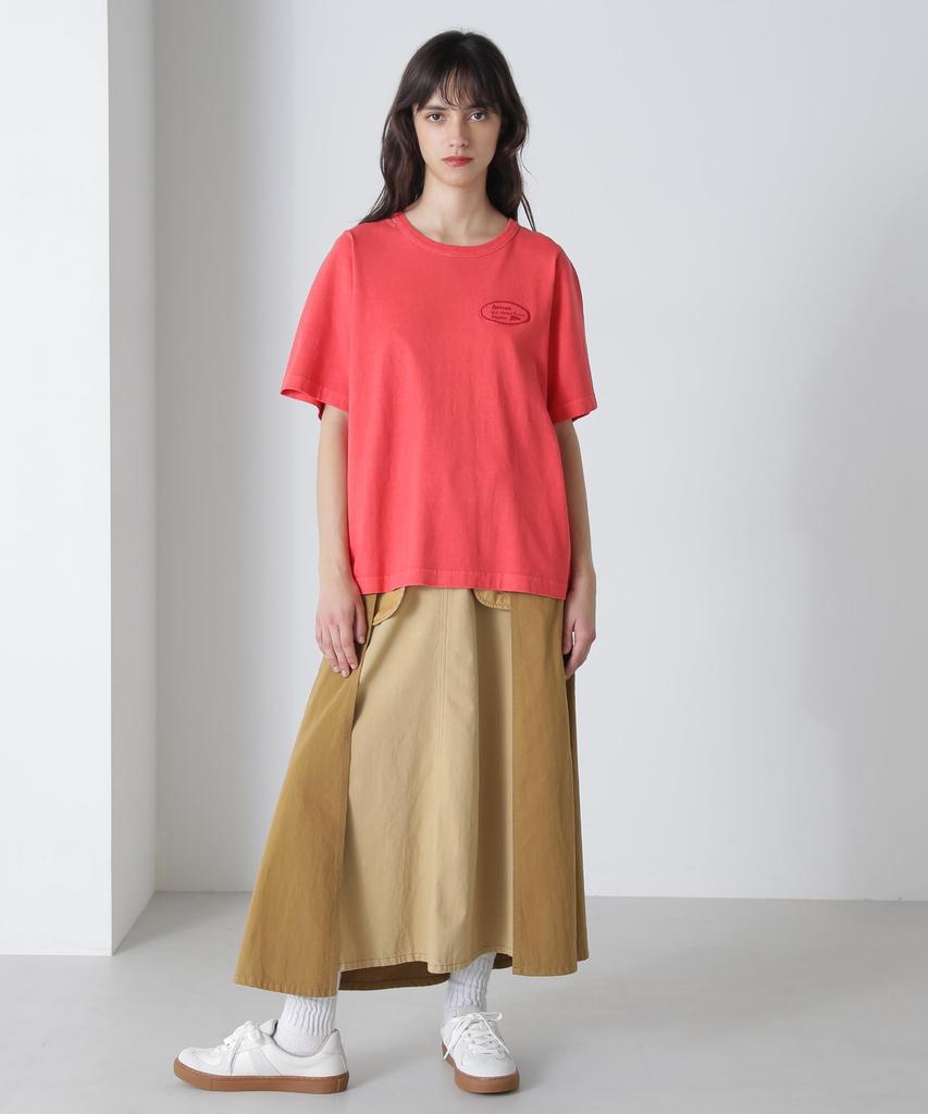 AVIREX MILITARY LAYERED LIKE SKIRT Women's M 386 Camel 783-4216601