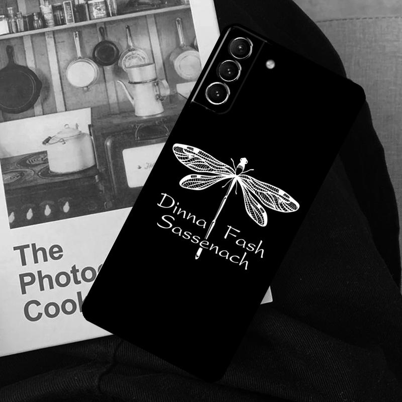 Outlander Sassenach Phone Case For Samsung Galaxy S24 Ultra S22 S23 S20 S21 S24 FE S9 S10 Plus Note 10 20 Ultra