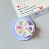 Mini Paint Palette Paste Magnetic Desktop Mobile Phone Airbag Holder Telescopic Dopamine Decoration Girl Ring