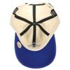 47 Seven Dodgers Clean Up Replica Logo Cooperstown Low Brooklyn Natural and Free [Forty Brand] Cap, MLB, Dodgers, Two-Tone, Royal, Size,