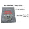 Royal Enfield "Front Drive 16T Sprocket" Fit For Old Classic 350cc BS3, BS4