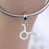 Neuer Kupferanhänger Zeichentrickserie der zwölf Tierkreiszeichen DIY feine Perle passend Original Anhänger Charms Armband für Frauen