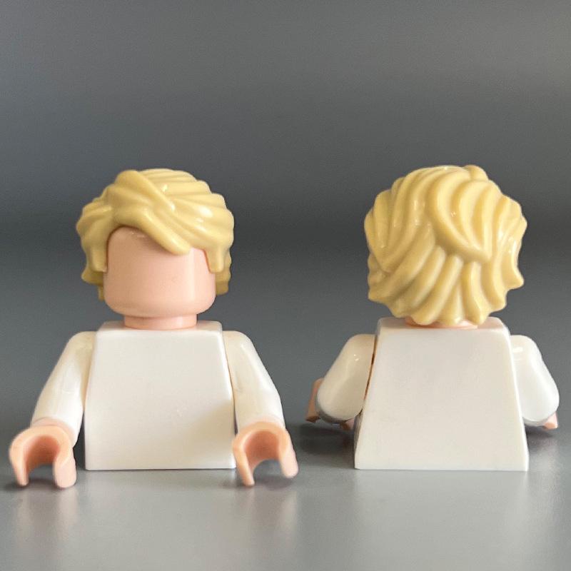 

Совместимые с Lego Мальчиковые Мелкодетальные Волосы Строительные Блоки Детали MOC DIY Сборка Игрушечные Аксессуары
