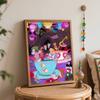 Disney Alice In Wonderland Tea Party Oil Painting Art Set Handmade Diy Gift Home Decoration